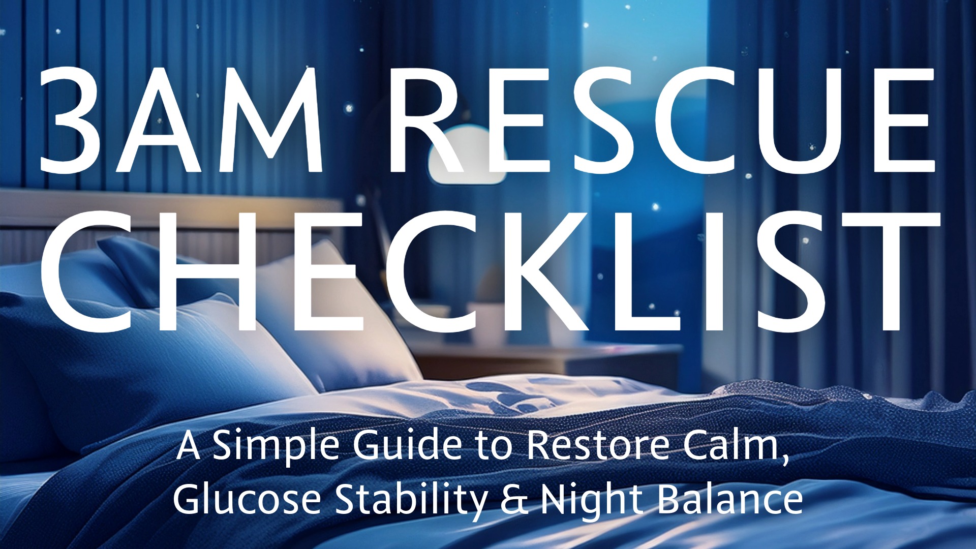 3AM Rescue Checklist - Free Guide